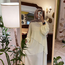 Load image into Gallery viewer, Triple Layered Chiffon Dress