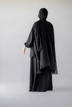 Load image into Gallery viewer, The Black Chiffon Cape