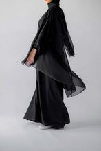 Load image into Gallery viewer, The Black Chiffon Cape