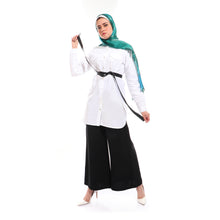 Load image into Gallery viewer, Palazzo crepe wide leg pants