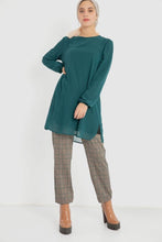 Load image into Gallery viewer, Chiffon long lined  blouse